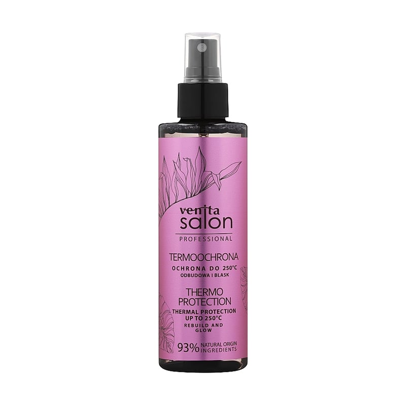 Уцінка! Спрей для укладання волосся Venita Henna Style Protecting Hair Spray з термозахистом, 200 мл